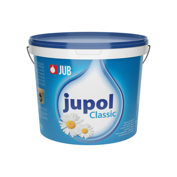 JUB JUPOL Classic biela interiérová maliarska farba na stenu 15 l