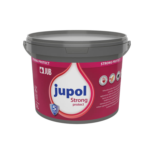 JUB JUPOL Strong Protect vysoko odolná umývateľná maliarska farba 5 l
