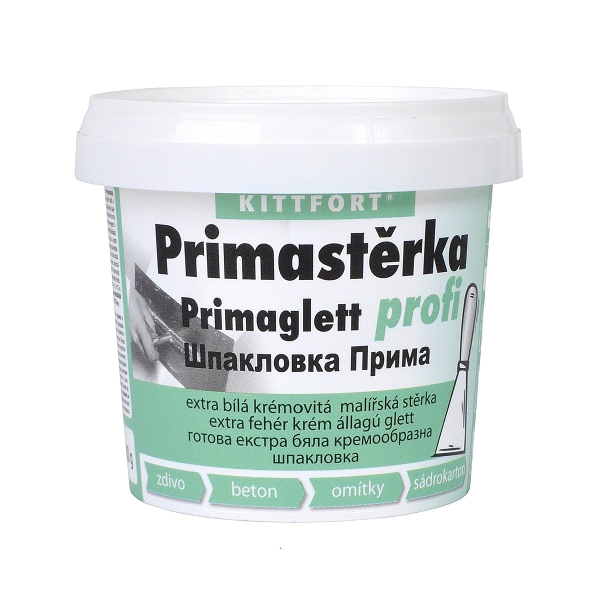 KITTFORT PRIMASTIERKA Extra biela krémovitá stierka 0,5 kg