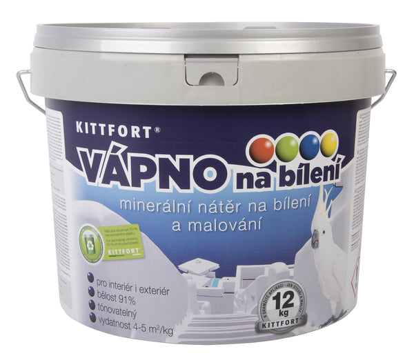 KITTFORT VÁPNO hasené na maľovanie a bielenie