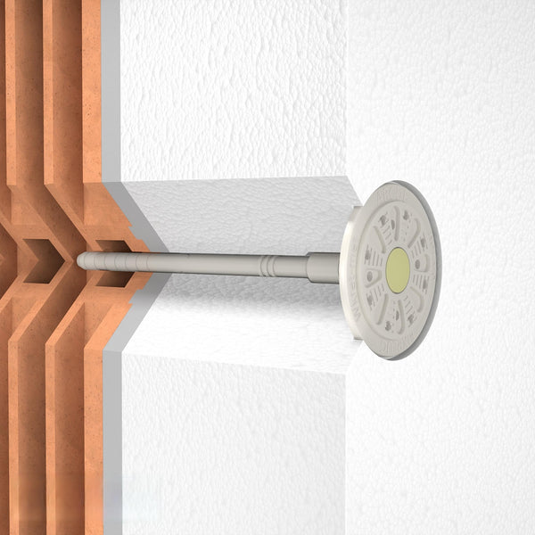KLIMAS Wkret-met FIXPLUG Tanierová hmoždinka s plastovým tŕňom Ø10 mm
