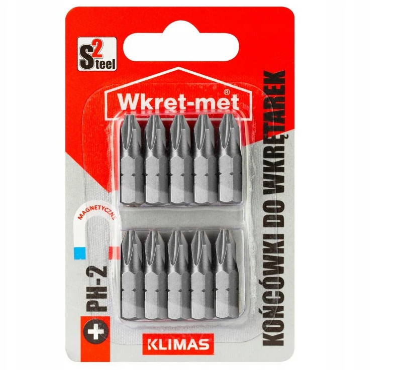 KLIMAS Wkret-met magnetický krížový bit PH-2