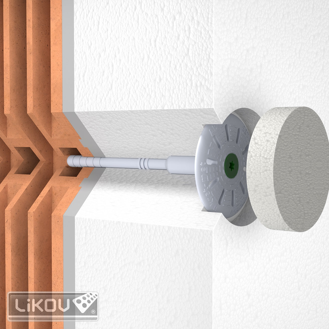 LIKOV polystyrénová zátka Ø65 mm