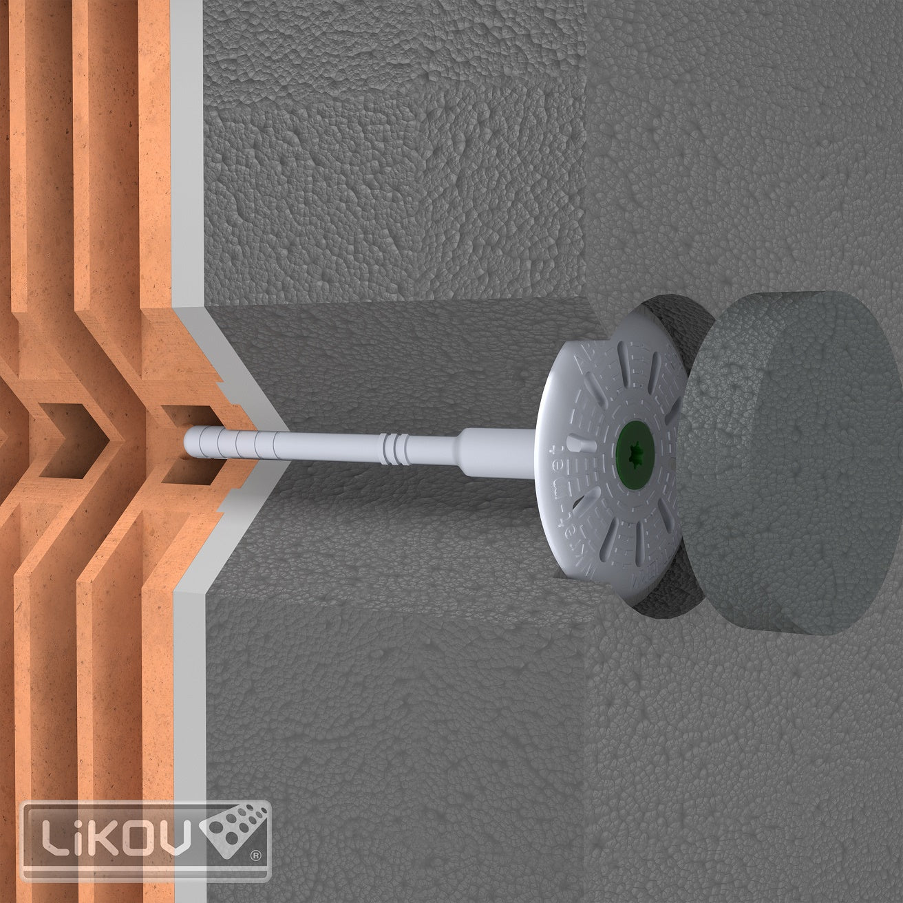 LIKOV polystyrénová zátka Ø65 mm
