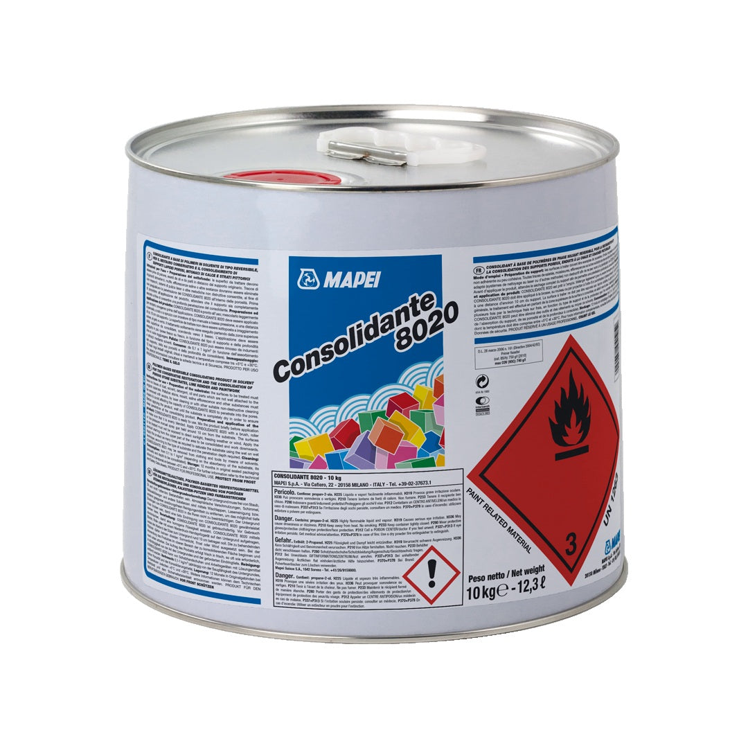 MAPEI Consolidante 8020 spevňovač na obnovu pórovitých povrchov 10 kg
