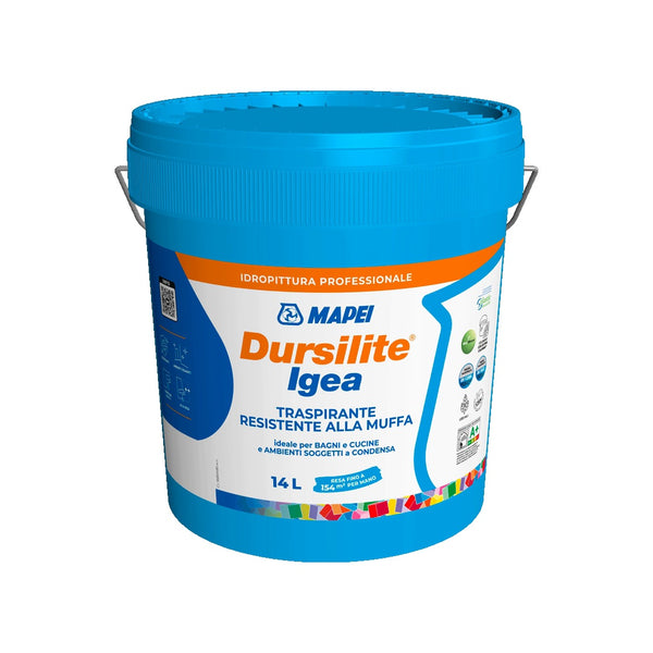 MAPEI Dursilite Igea interiérová farba proti plesniam a baktériám 1 l, 4 l, 14 l