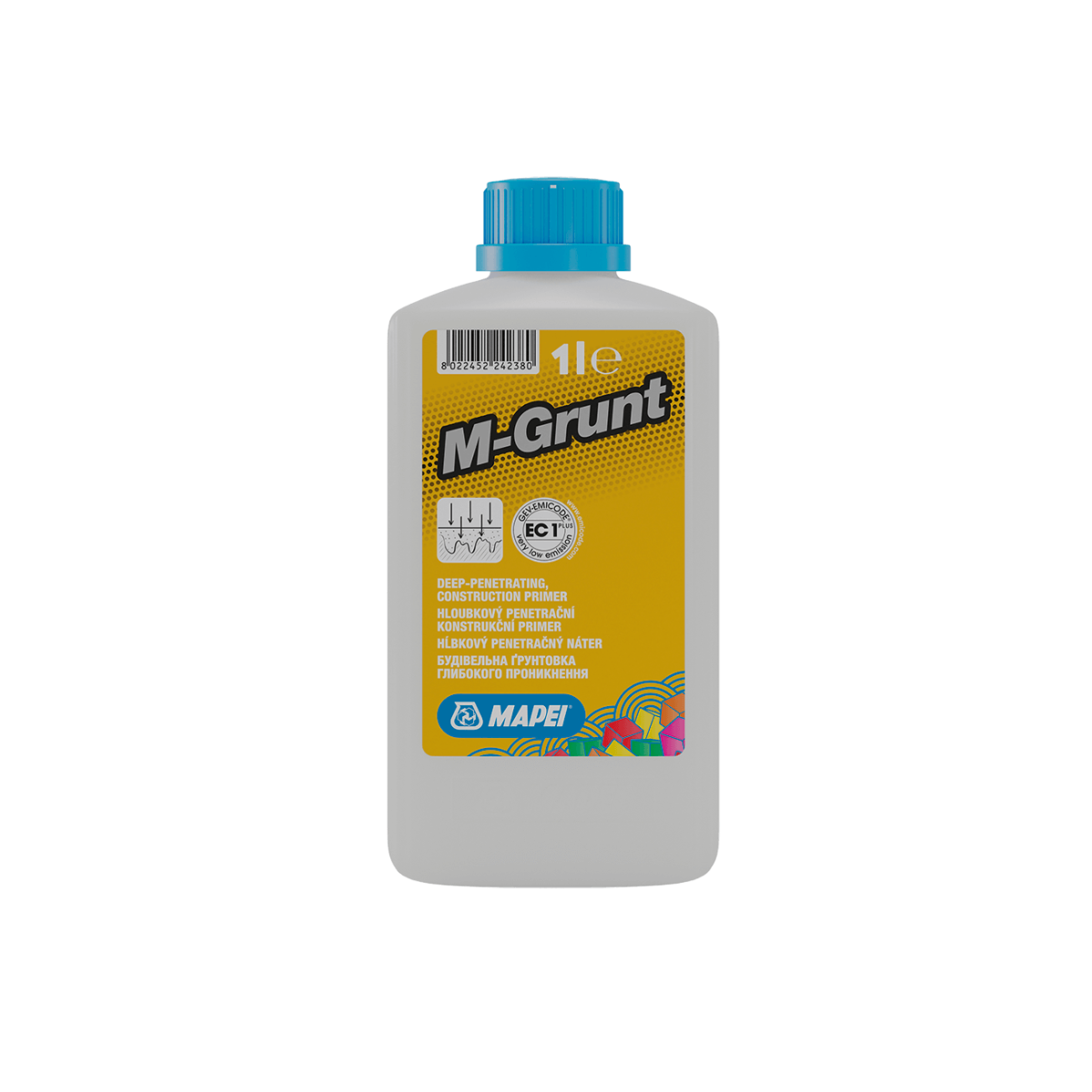 MAPEI M-Grunt hĺbkový penetračný náter 1 l