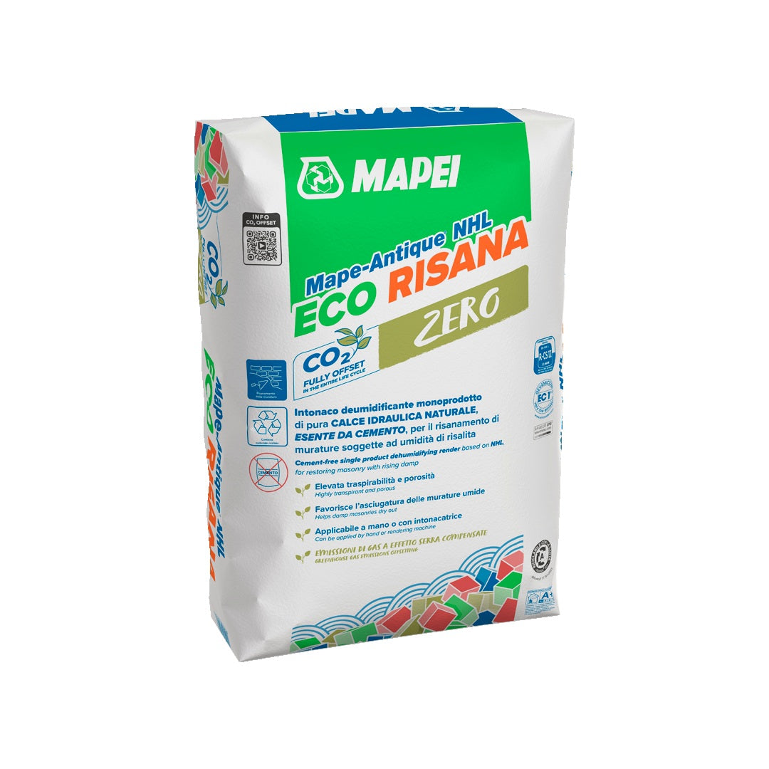 MAPEI Mape-Antique NHL Eco Risana sanačná omietka na vlhké murivo