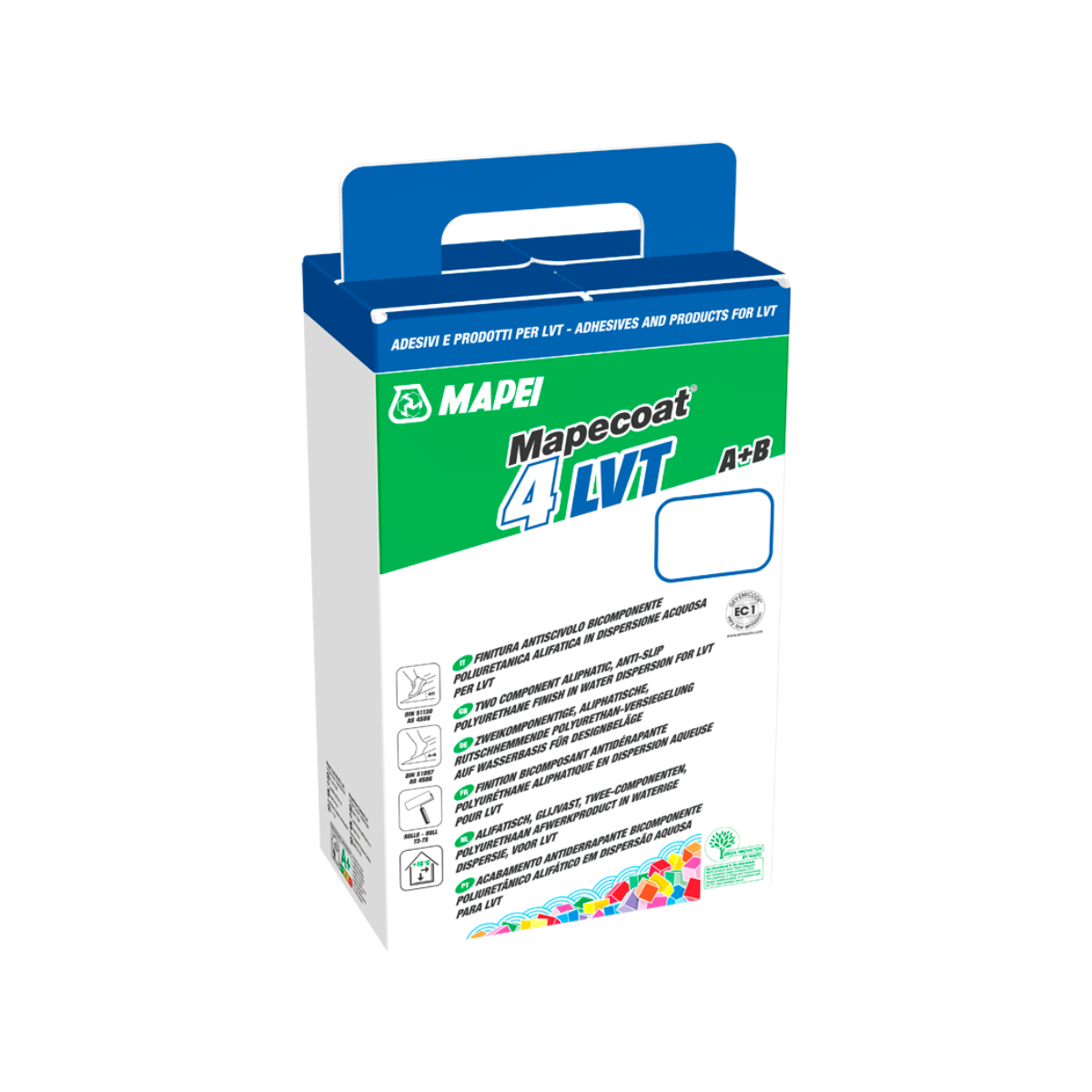 MAPEI Mapecoat 4 LVT protišmykový ochranný náter na vinyl 1,2 kg