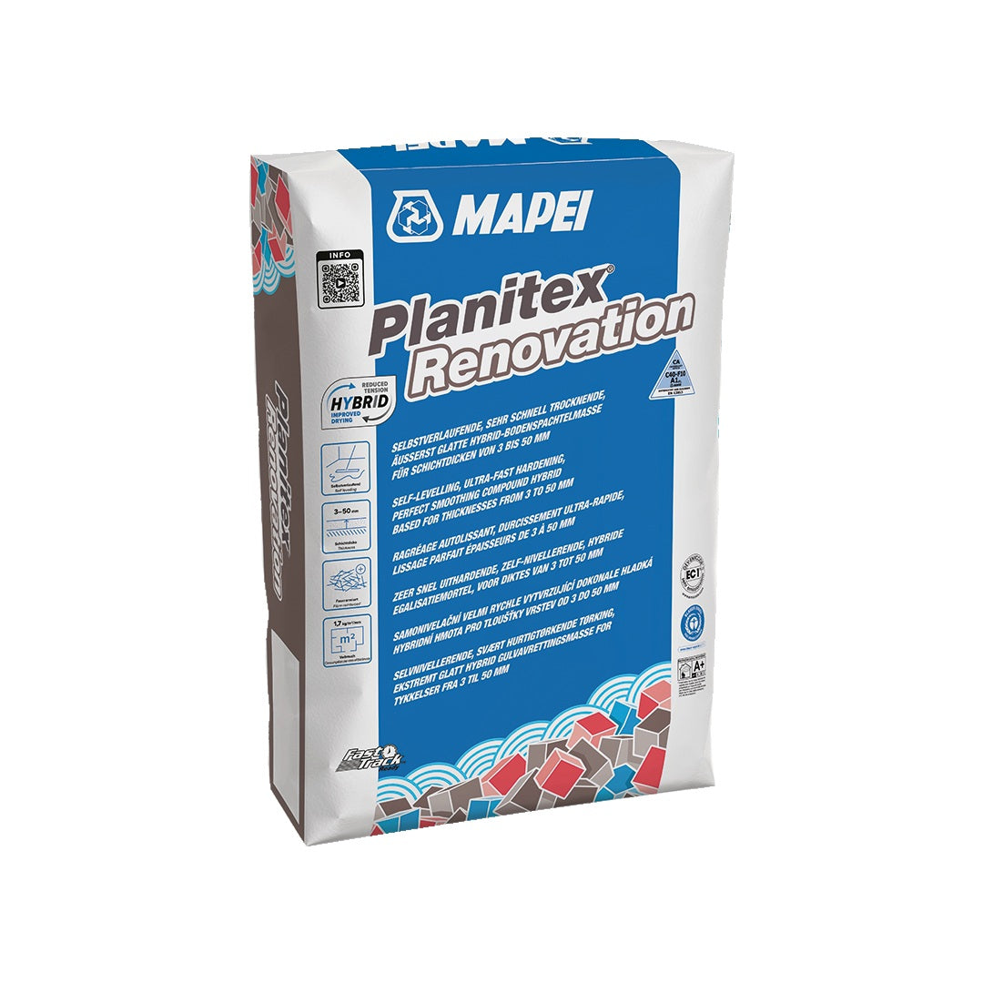 MAPEI Planitex Renovation renovačná samonivelačná stierka na podlahy 25 kg