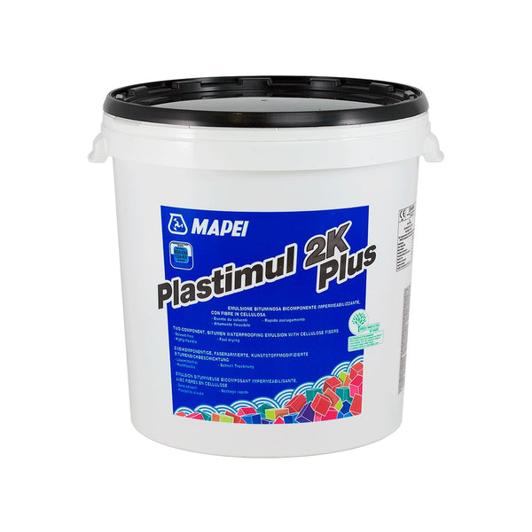MAPEI Plastimul 2K Plus dvojzložková bitúmenová izolačná emulzia na základy a pivnice