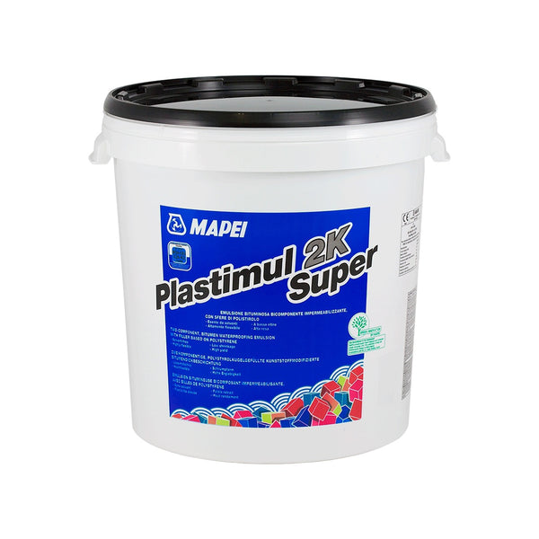 MAPEI Plastimul 2K Super dvojzložková bitúmenová hydroizolácia základov 22,9 kg