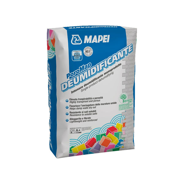 MAPEI Poromap Deumidificante odvlhčovacia sanačná malta na vlhké murivo 20 kg