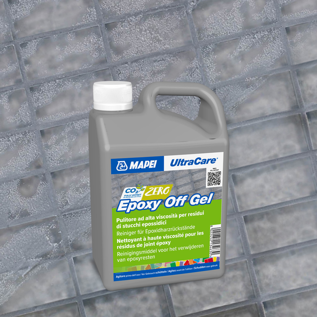 MAPEI UltraCare Epoxy Off Gel čistiaci prostriedok na odstránenie zvyškov epoxidu 1 l