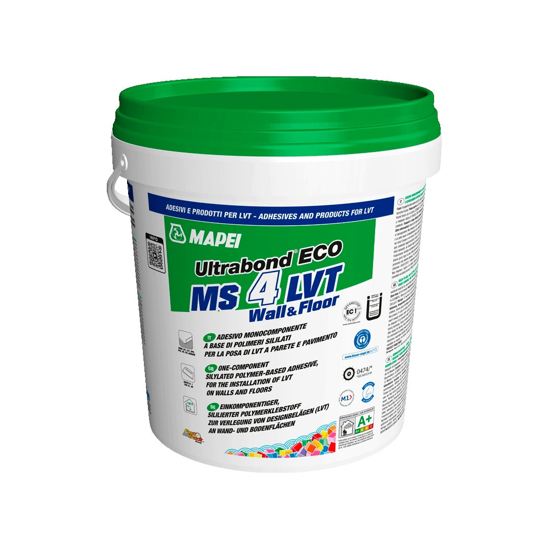 MAPEI Ultrabond Eco MS 4 LVT Wall&Floor polymérové lepidlo na vinyl 7 kg