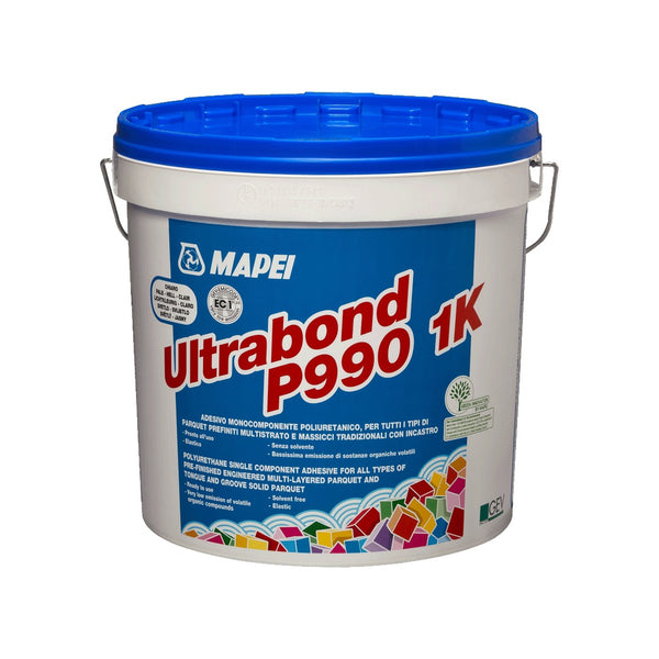 MAPEI Ultrabond P990 1K jednozložkové polyuretánové lepidlo na drevené podlahy