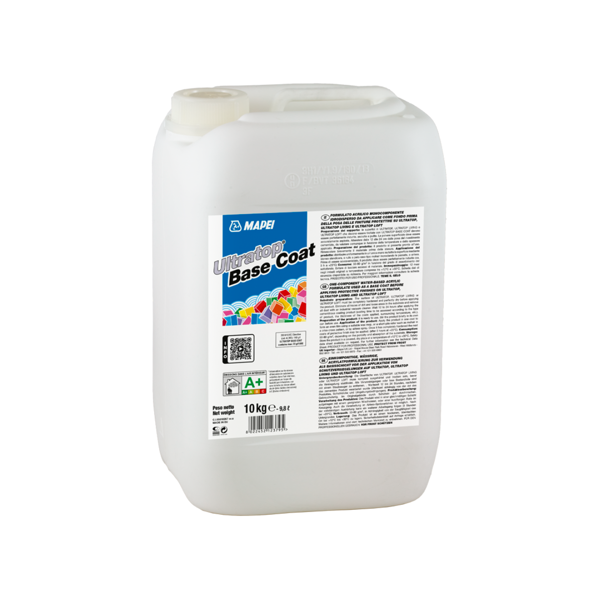 MAPEI Ultratop Base Coat jednozložkový akrylový penetračný náter 10 kg
