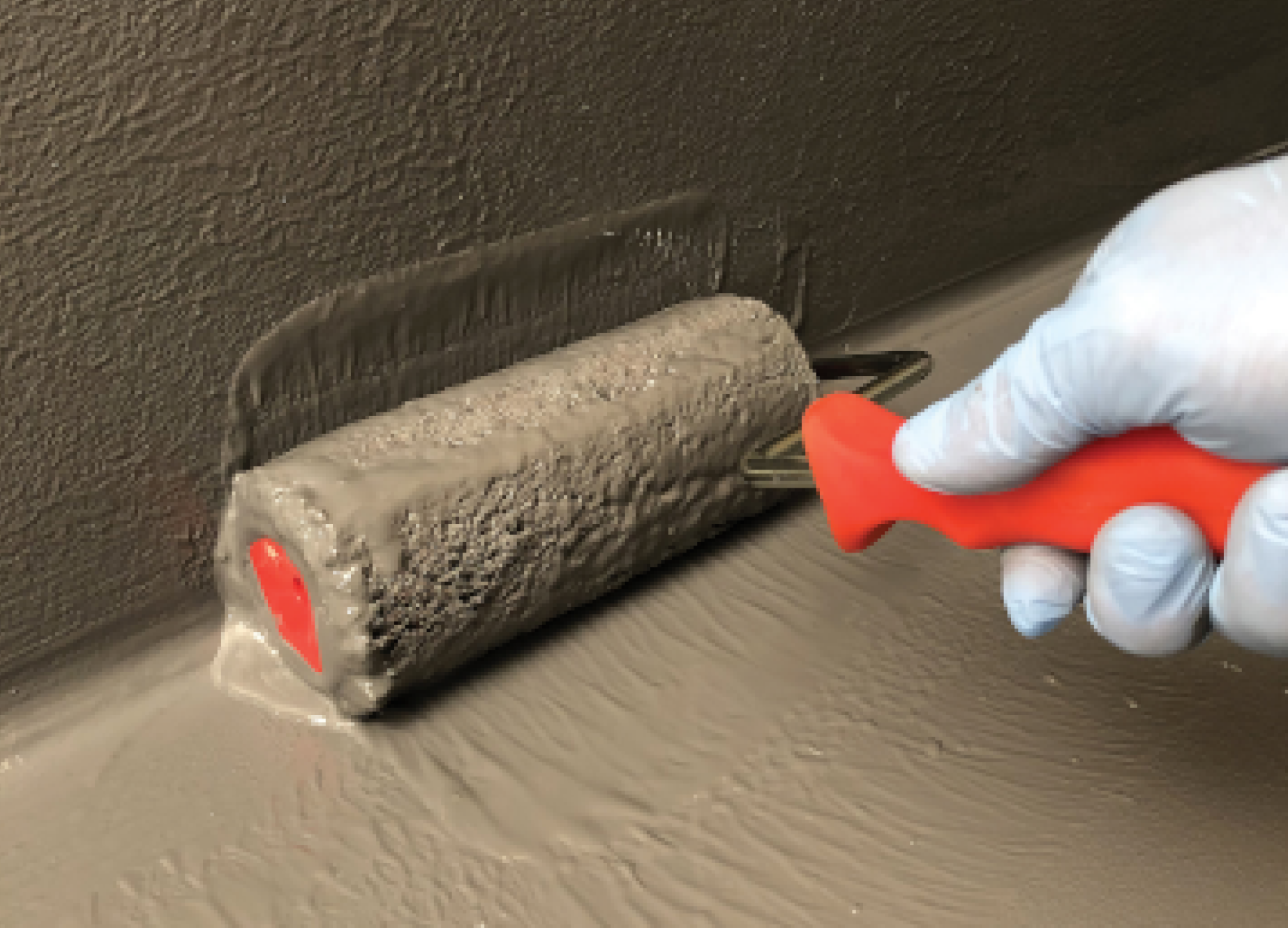 MAPEI Additix P tixotropná prísada do polyuretánovej hydroizolácie Purtop Easy aplikácia