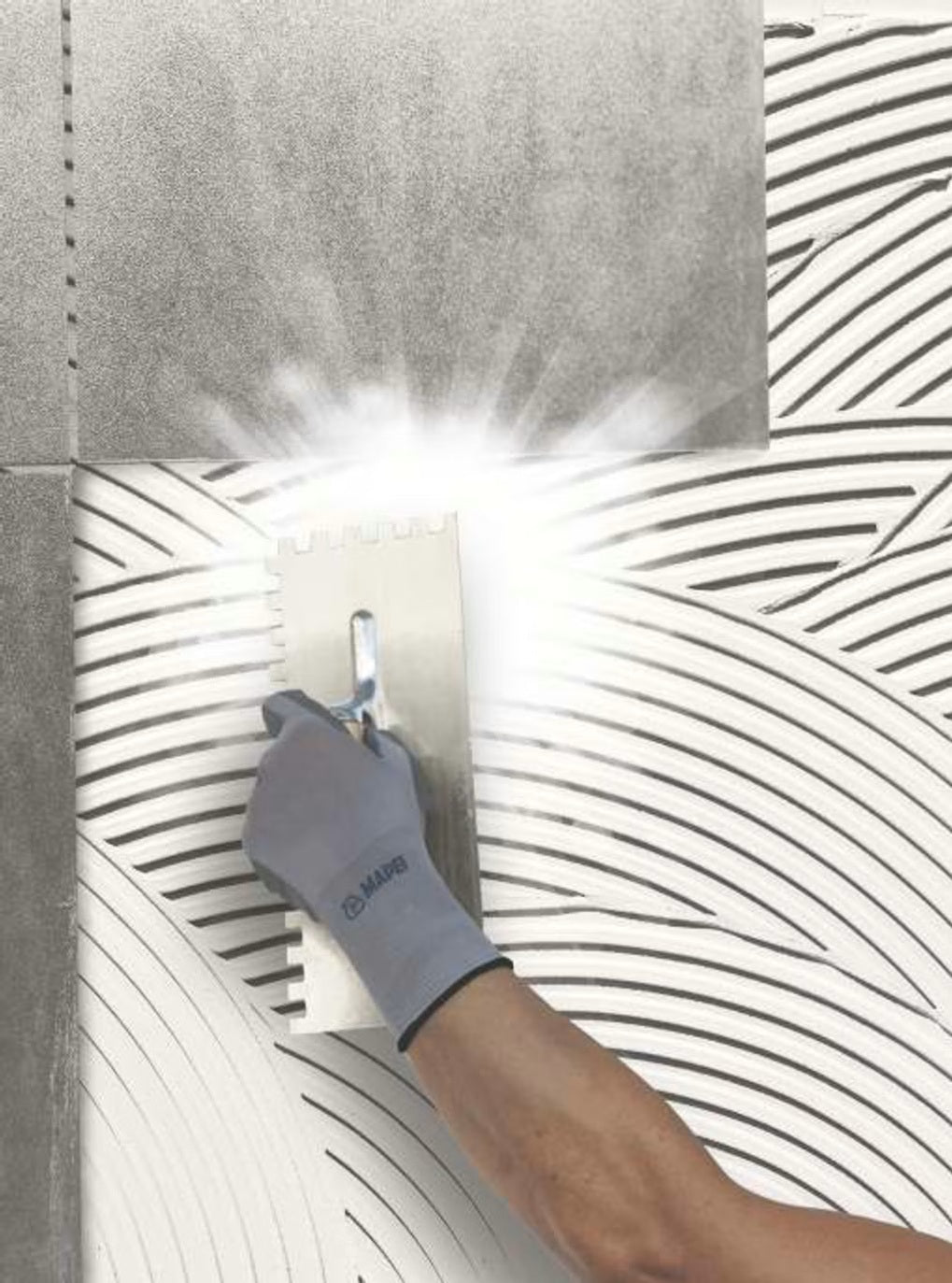 MAPEI Keraflex Maxi S1 cementové lepidlo na dlažbu a obklad aplikácia