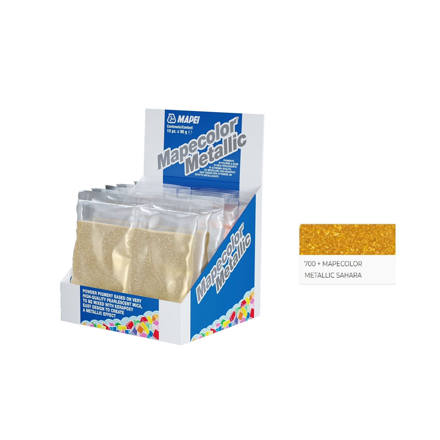 MAPEI Mapecolor Metallic odtieň Sahara