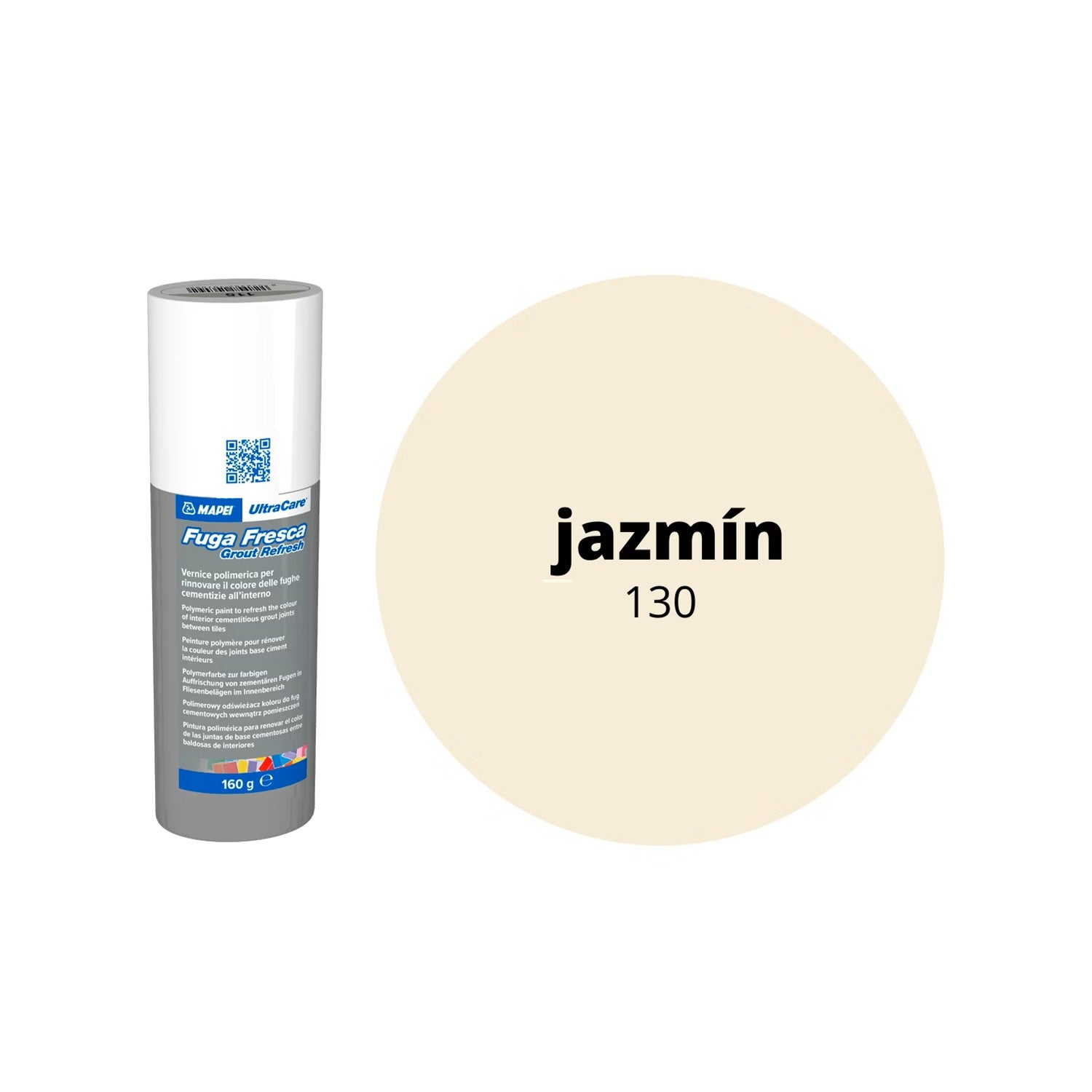 MAPEI UltraCare Fuga Fresca náterová farba na obnovenie škár pre obklady a dlažby 130 jazmín