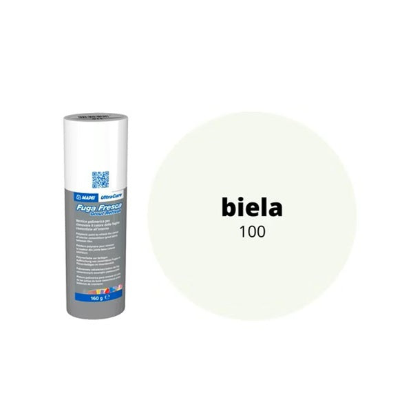 MAPEI UltraCare Fuga Fresca náterová farba na obnovenie škár pre obklady a dlažby aplikácia