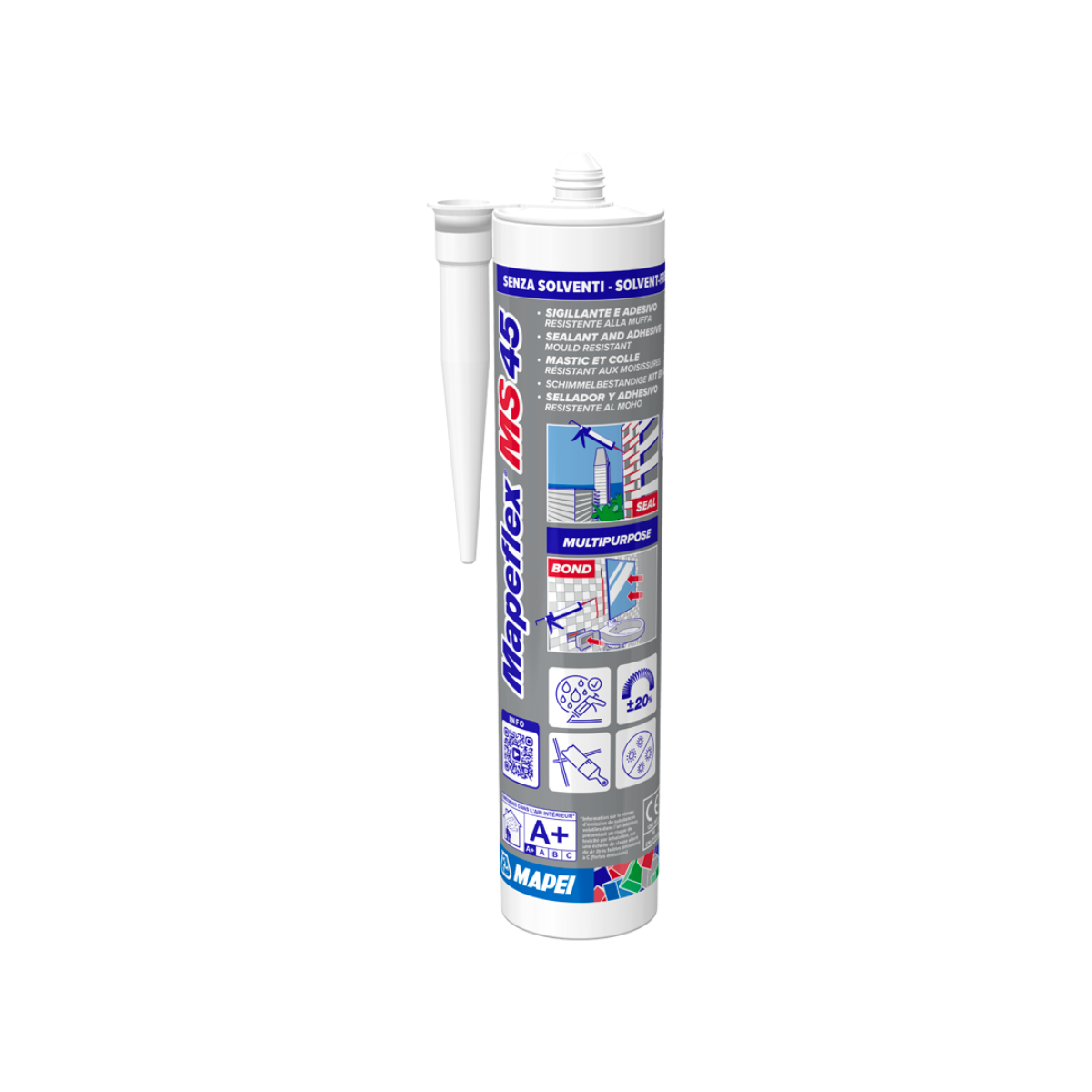 Mapei Mapeflex MS 45 tesniaci tmel a lepidlo 300 ml