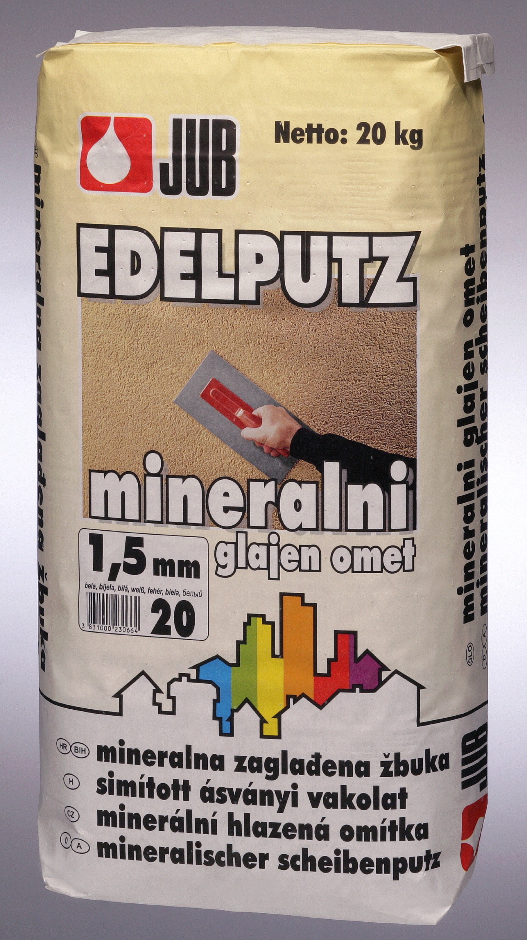 JUB JUBIZOL Mineral finish S minerálna hladená omietka 20 kg