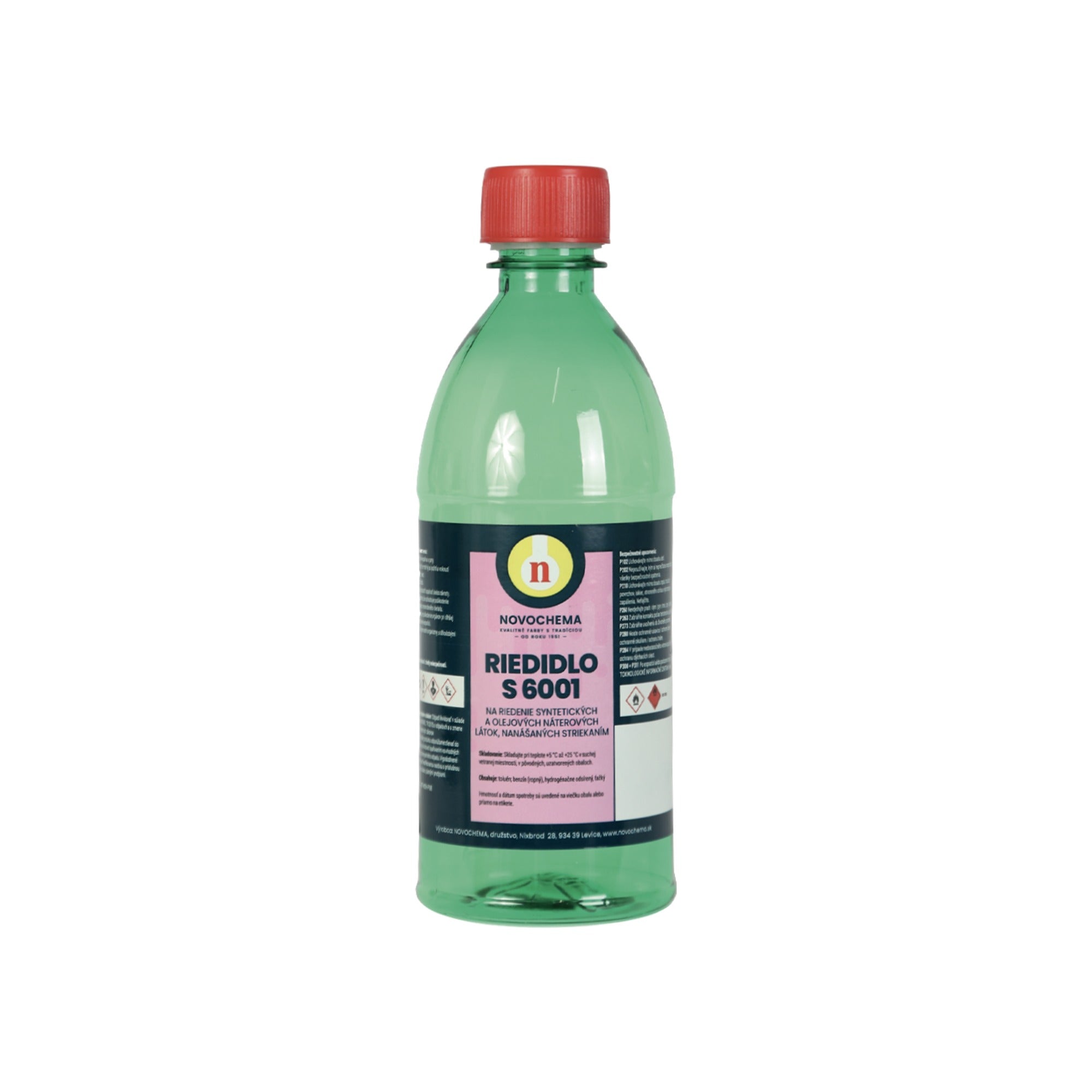 NOVOCHEMA riedidlo S 6001 do syntetických náterových látok nanášaných striekaním 370 g