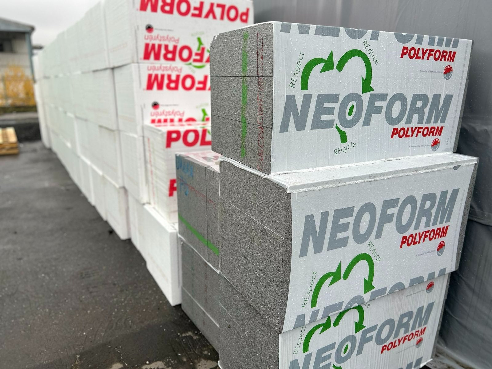 POLYFORM EPS 150 strešný a podlahový polystyrén biely 1000x500mm (balenie) - aplikácia 3