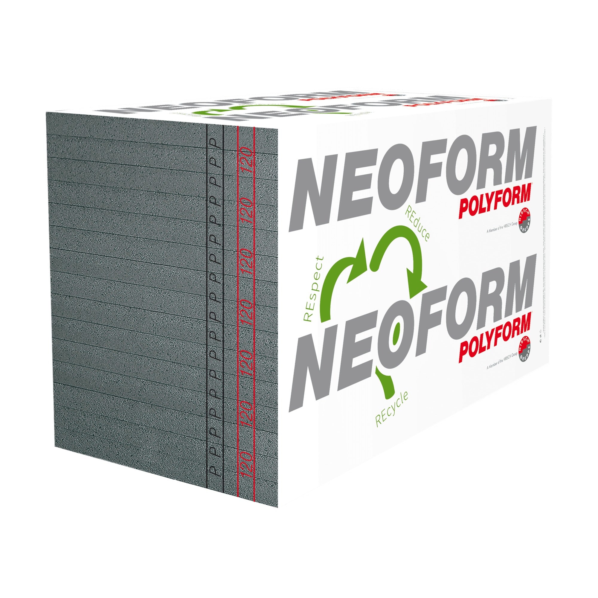 POLYFORM EPS 100 NEO polystyrén sivý 1000x500mm (balenie)