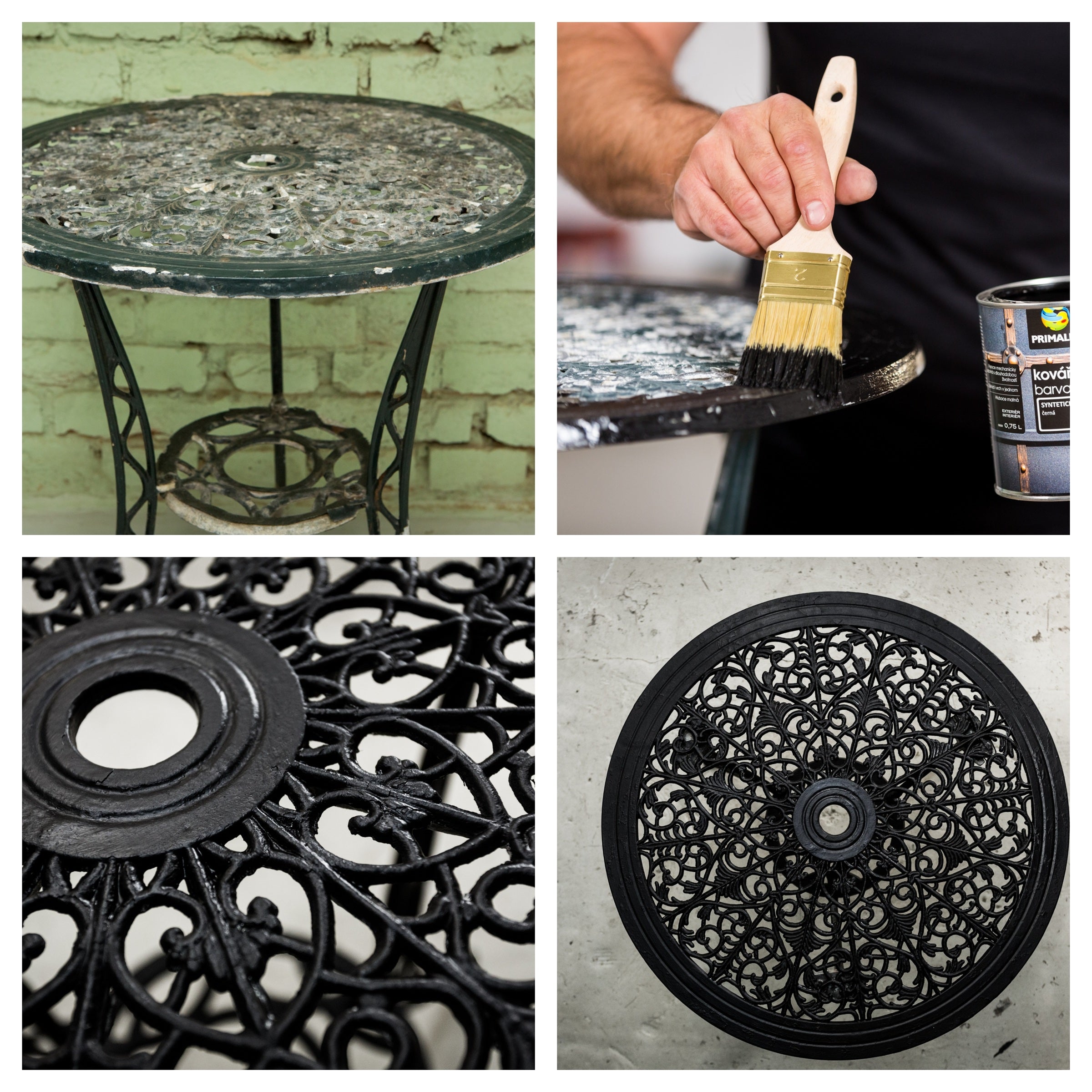 PRIMALEX Syntetická kováčska čierna farba na kov 2v1_ukážka1