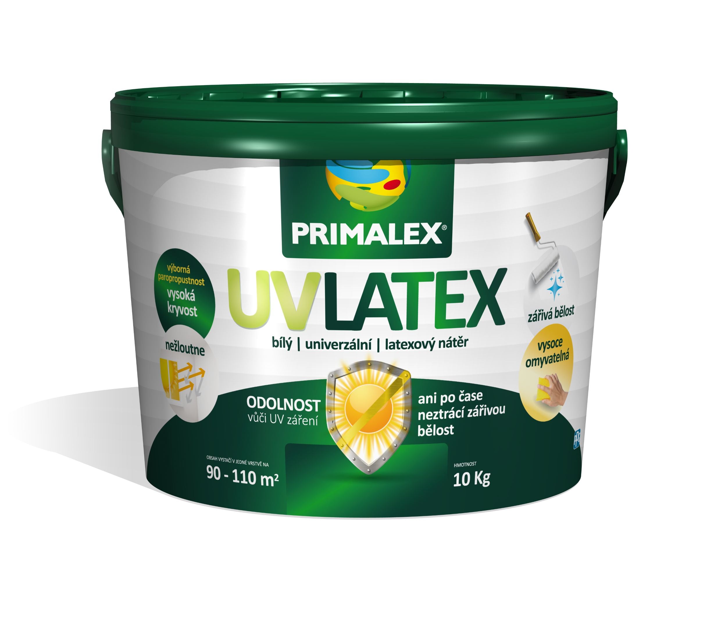 PRIMALEX UV LATEX biely univerzálny latexový náter