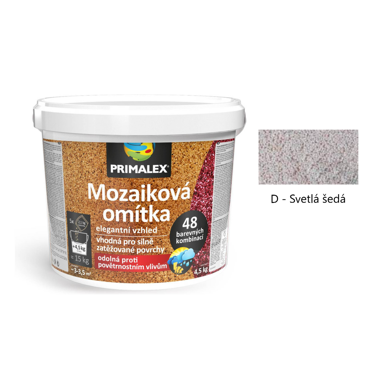 PRIMALEX Mozaiková omietka dekoratívna - C - Citrón