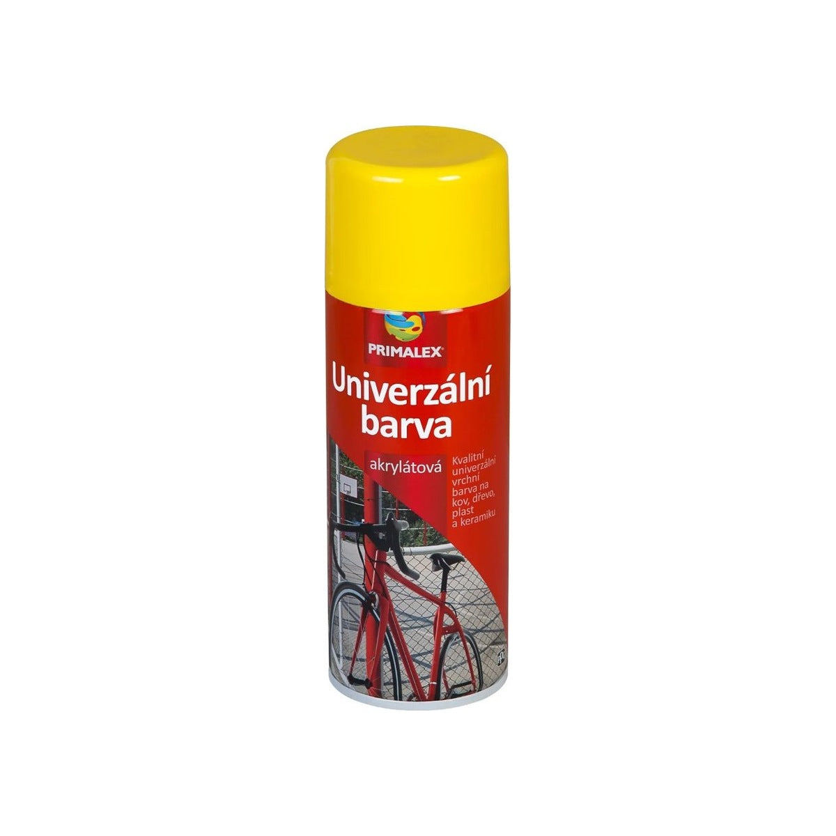 PRIMALEX Rýchloschnúca univerzálna akrylátová farba v spreji 400 ml RAL1015 Slonova kost svetla