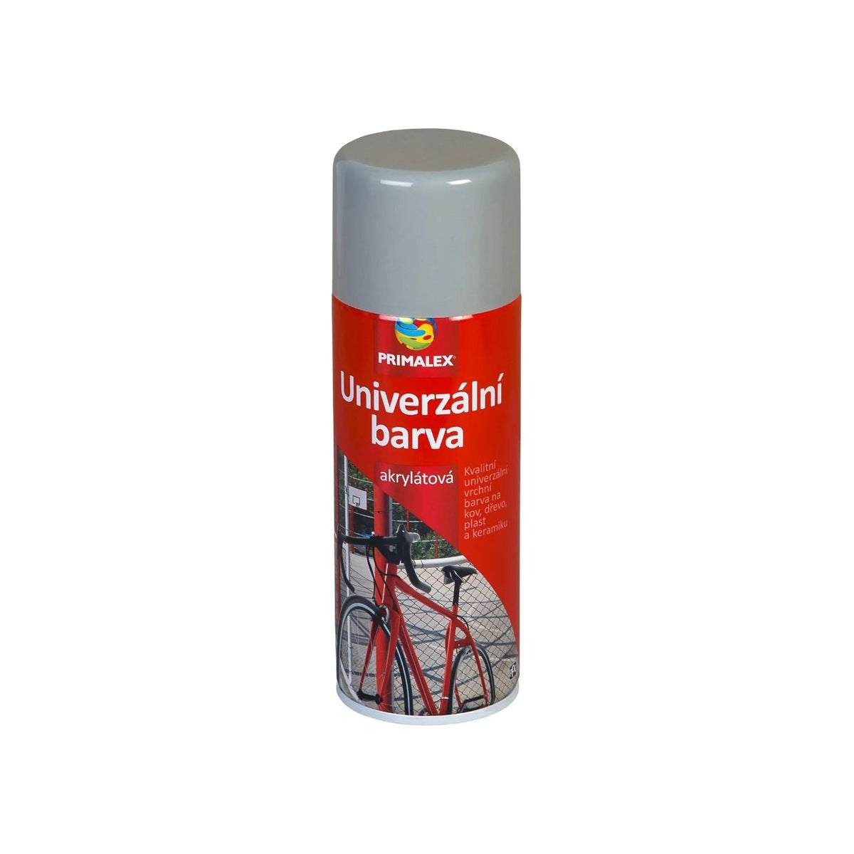 PRIMALEX Rýchloschnúca univerzálna akrylátová farba v spreji 400 ml RAL6018 Zelenozlta