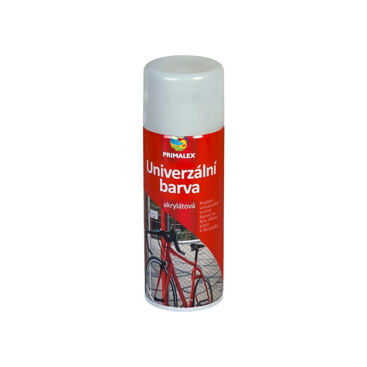 PRIMALEX Rýchloschnúca univerzálna akrylátová farba v spreji 400 ml RAL7016 Antracitova siva
