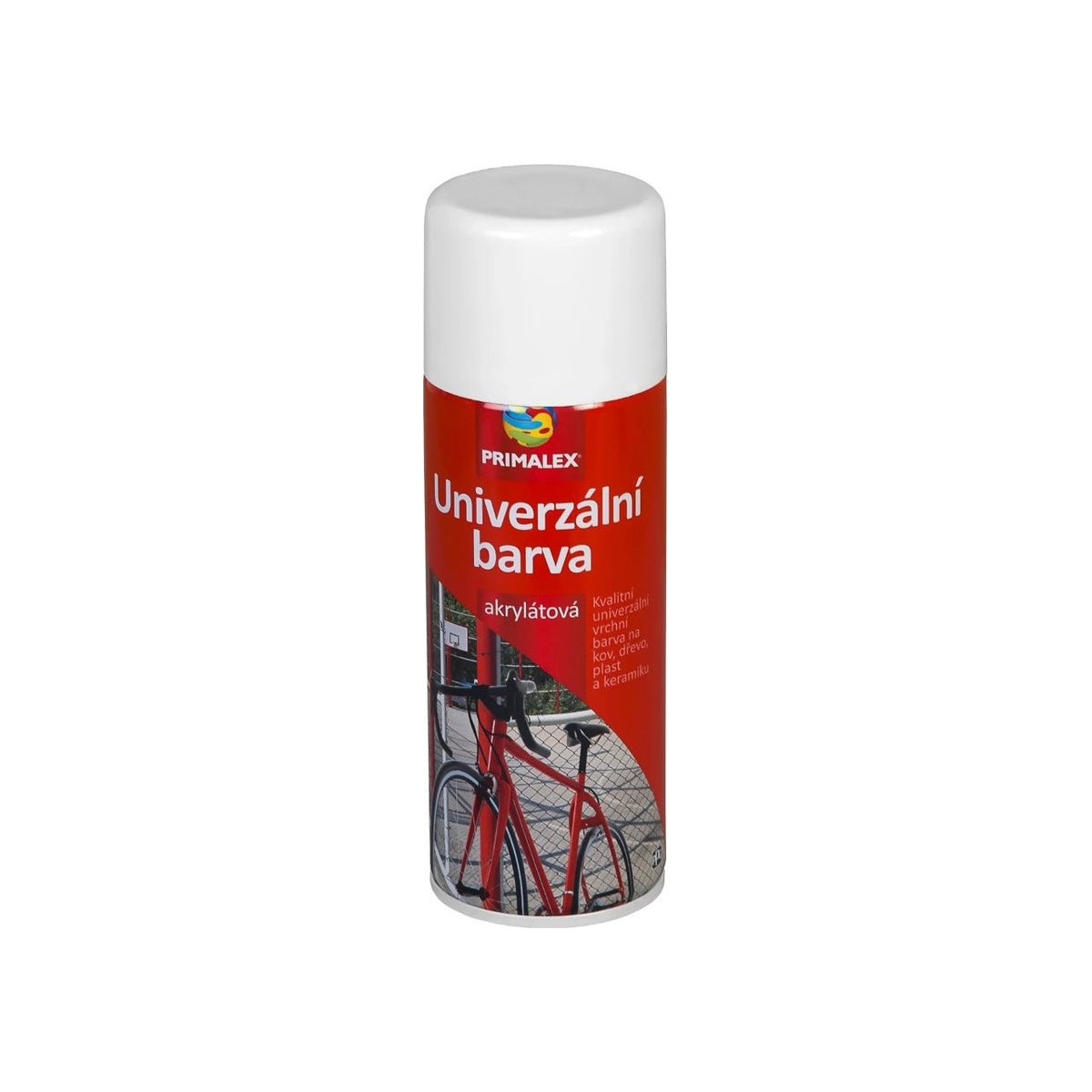 PRIMALEX Rýchloschnúca univerzálna akrylátová farba v spreji 400 ml RAL8017 Hneda cokoladova