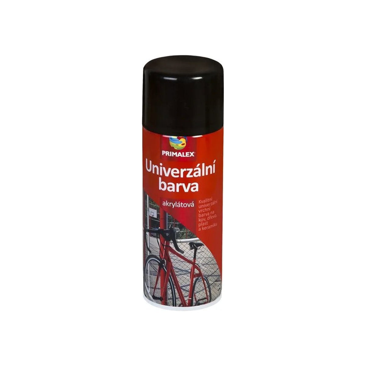 PRIMALEX Rýchloschnúca univerzálna akrylátová farba v spreji 400 ml RAL9003M Signalna biela mat