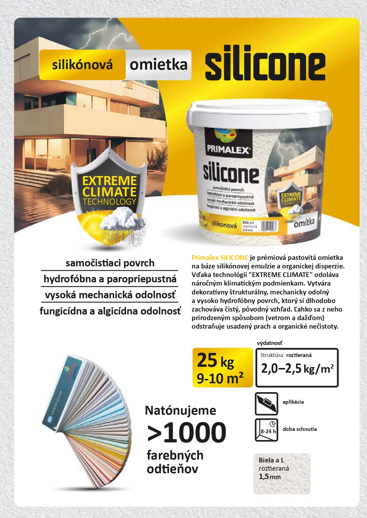 PRIMALEX silicone dekoratívna silikónová fasádna omietka_ukážka5
