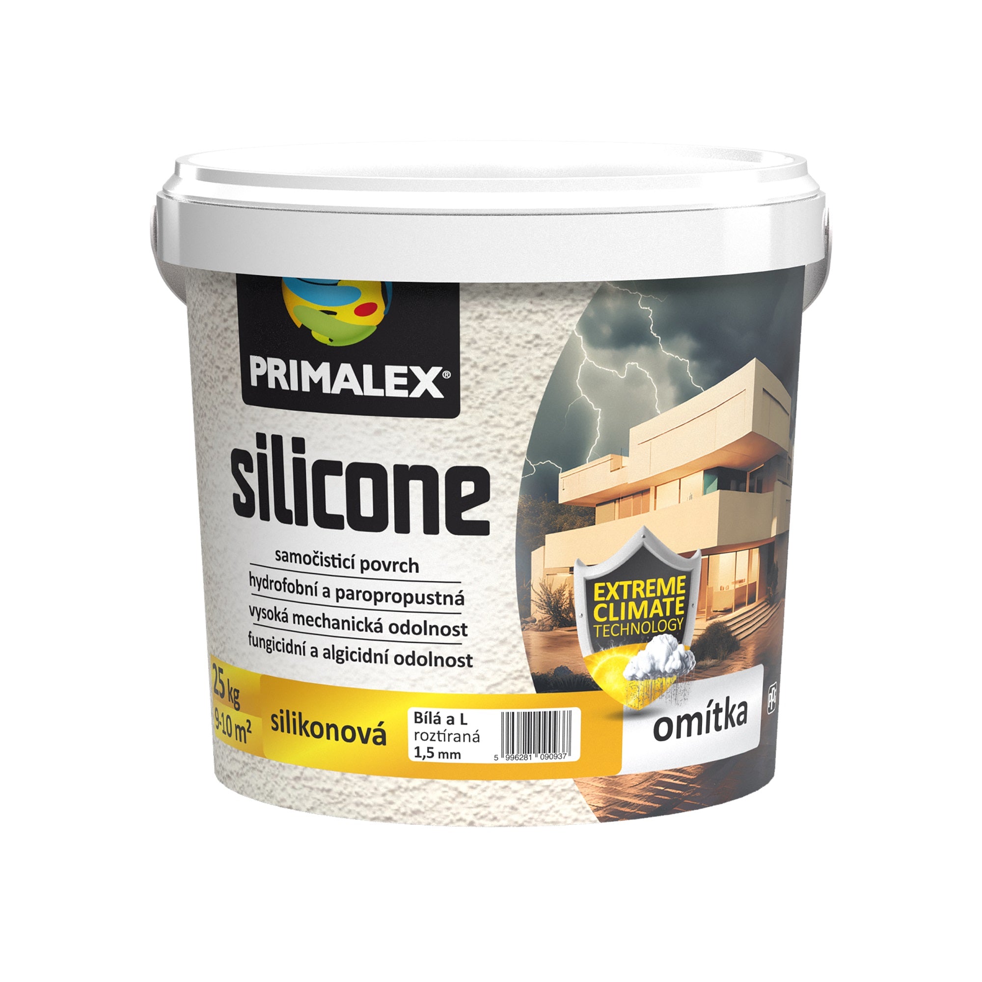 PRIMALEX silicone fasádna silikónová omietka roztieraná 25 kg