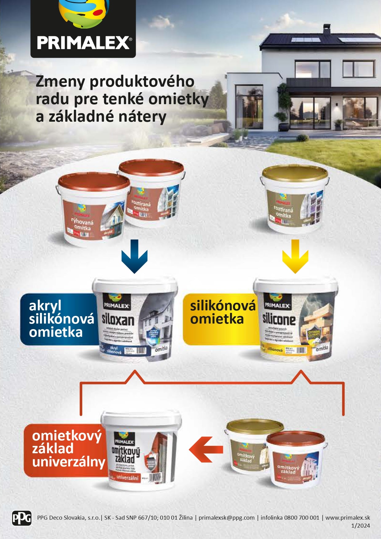 Primalex omietky novinky