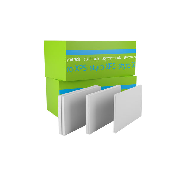 Styrotrade styro XPS 300 Extrudovaný polystyrén 1250x600mm  1265x615mm (balenie) - L-koví hrana a rovný povrch