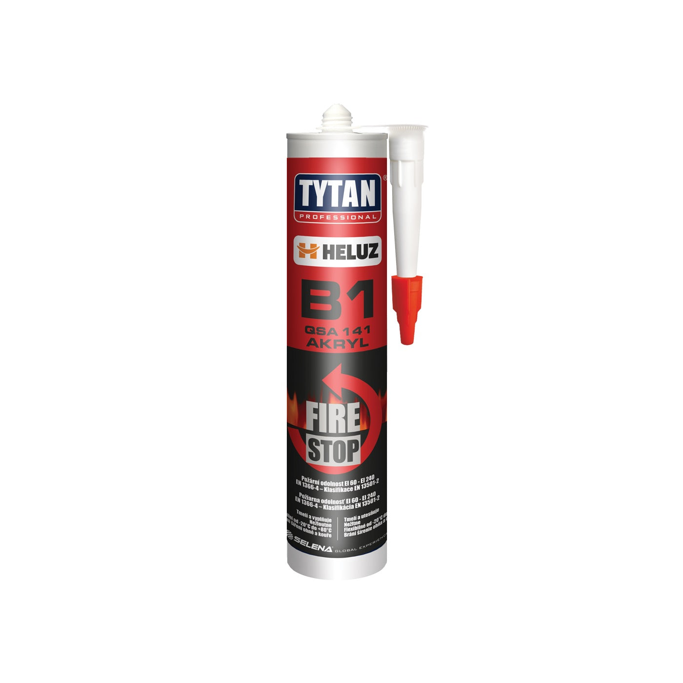 TYTAN B1 HELUZ QSA 141 AKRYL Fire Stop protipožiarny tmel 310 ml