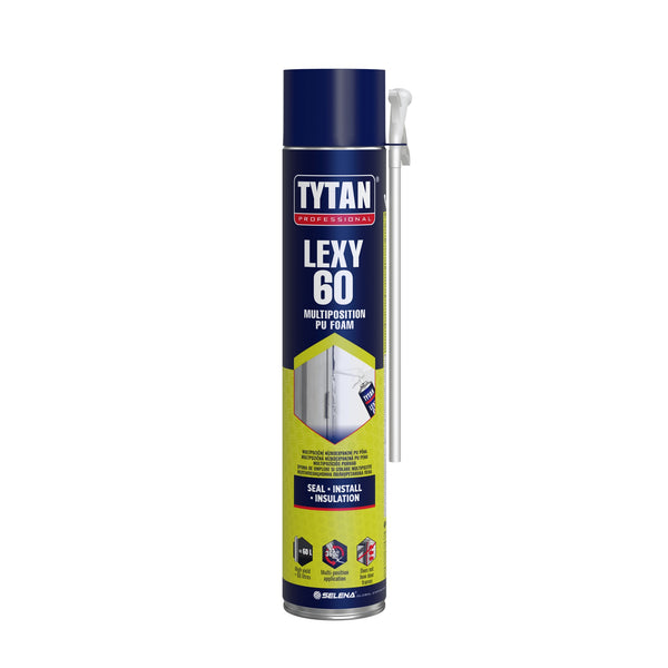 TYTAN Lexy 60 nízkoexpanzná montážna PUR pena trubičková_10048717