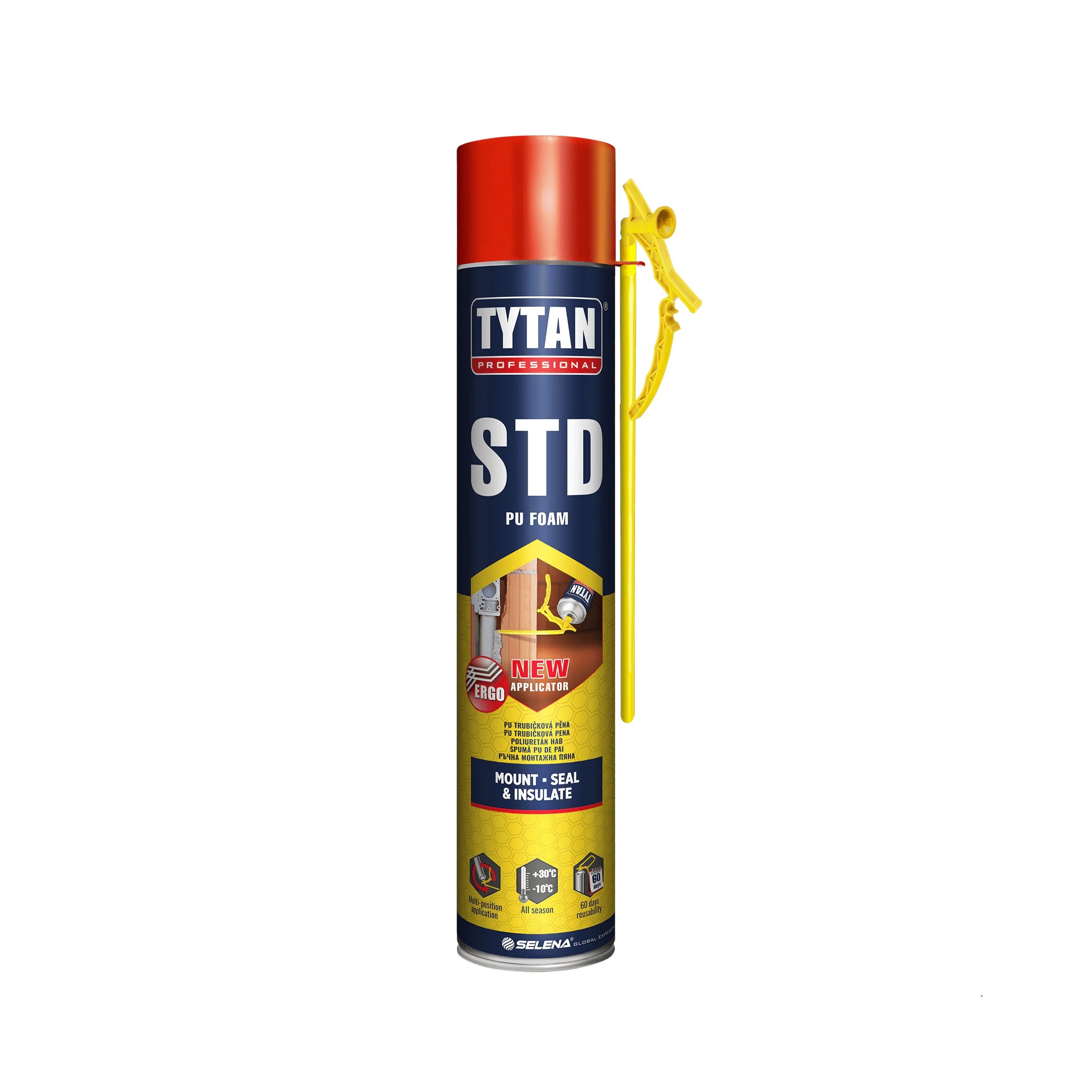 TYTAN STD montážna PUR pena trubičková 750 ml