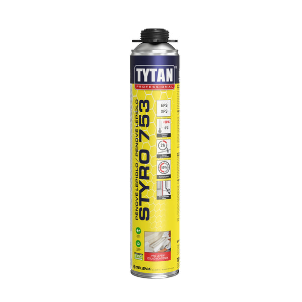 TYTAN STYRO 753 montážne PUR penové lepidlo na polystyrén pištoľové_10048446