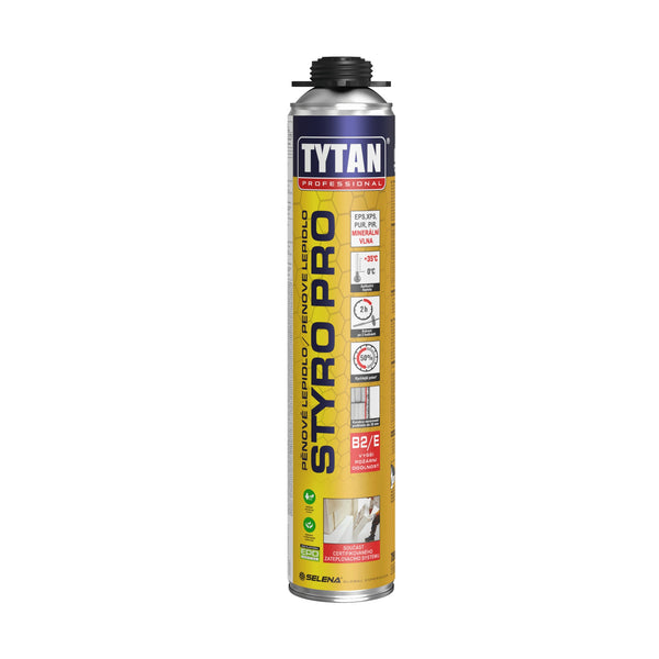 TYTAN STYRO PRO E pištoľová PUR pena na polystyrén 750 ml