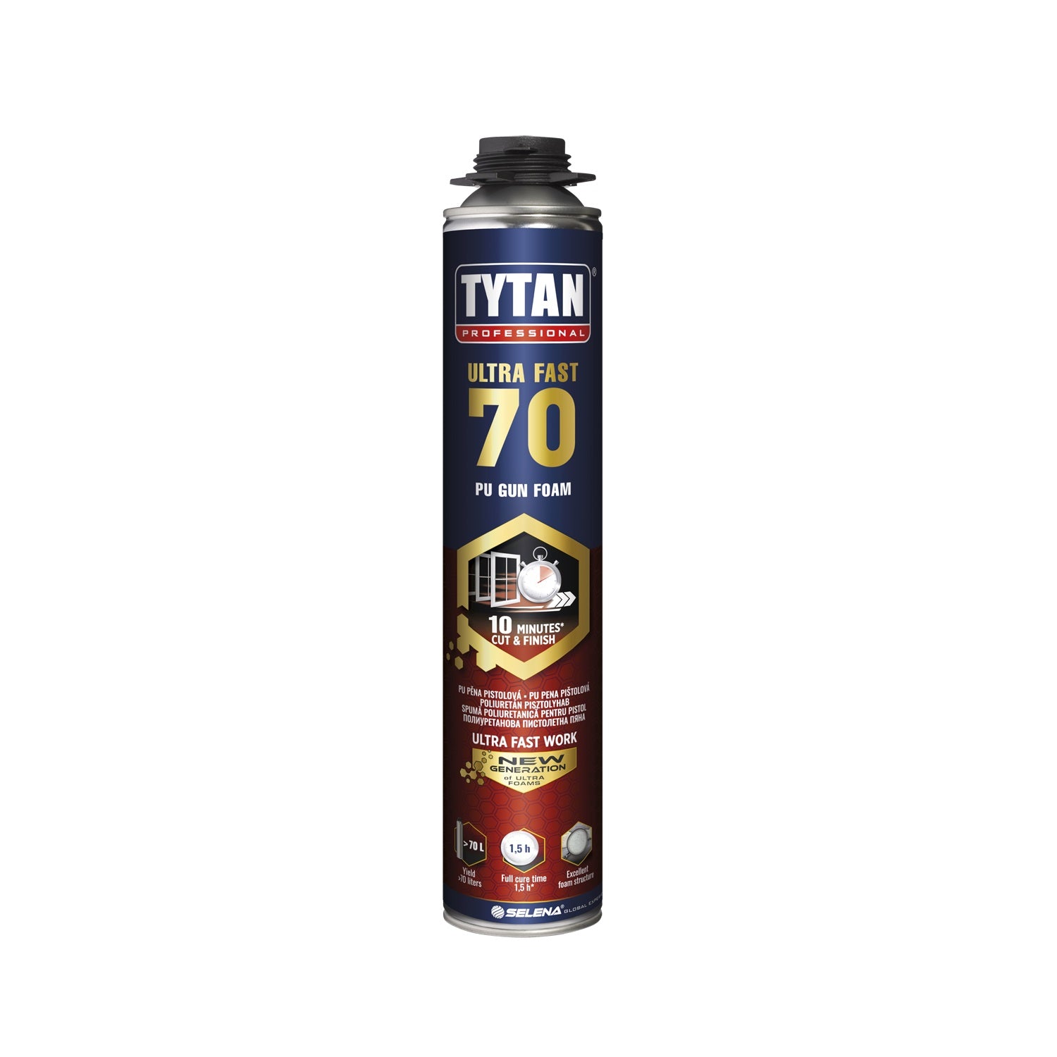 TYTAN ULTRA FAST 70 montážna PUR pena pištoľová 870 ml