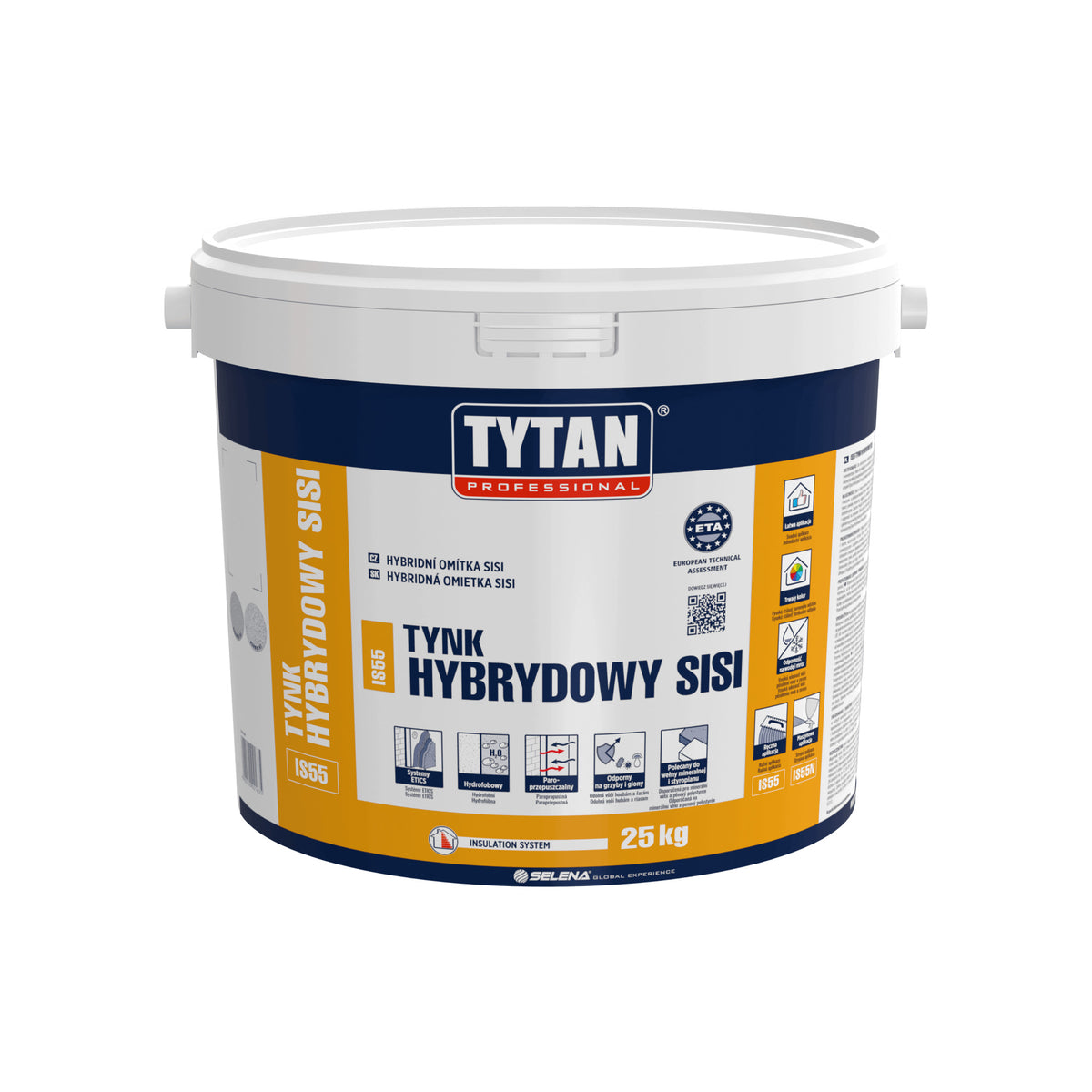 TYTAN PROFESSIONAL IS55 hybridná omietka SISI 25 kg